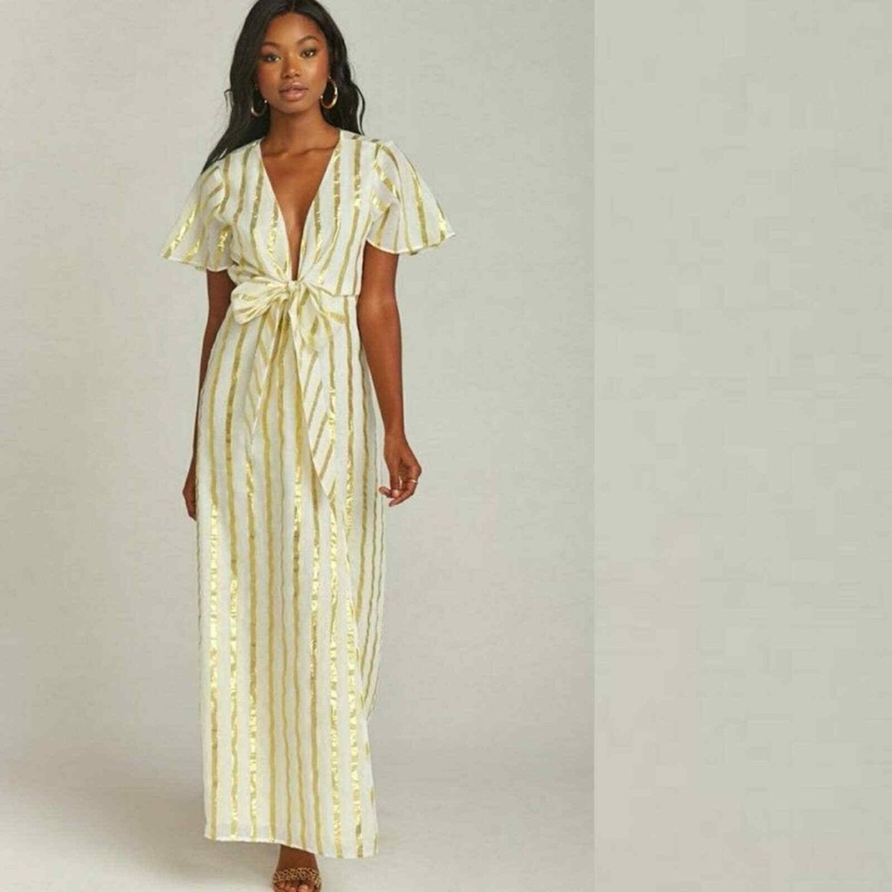 Show Me Your Mumu Fiona Maxi Dress South Beach Size medium